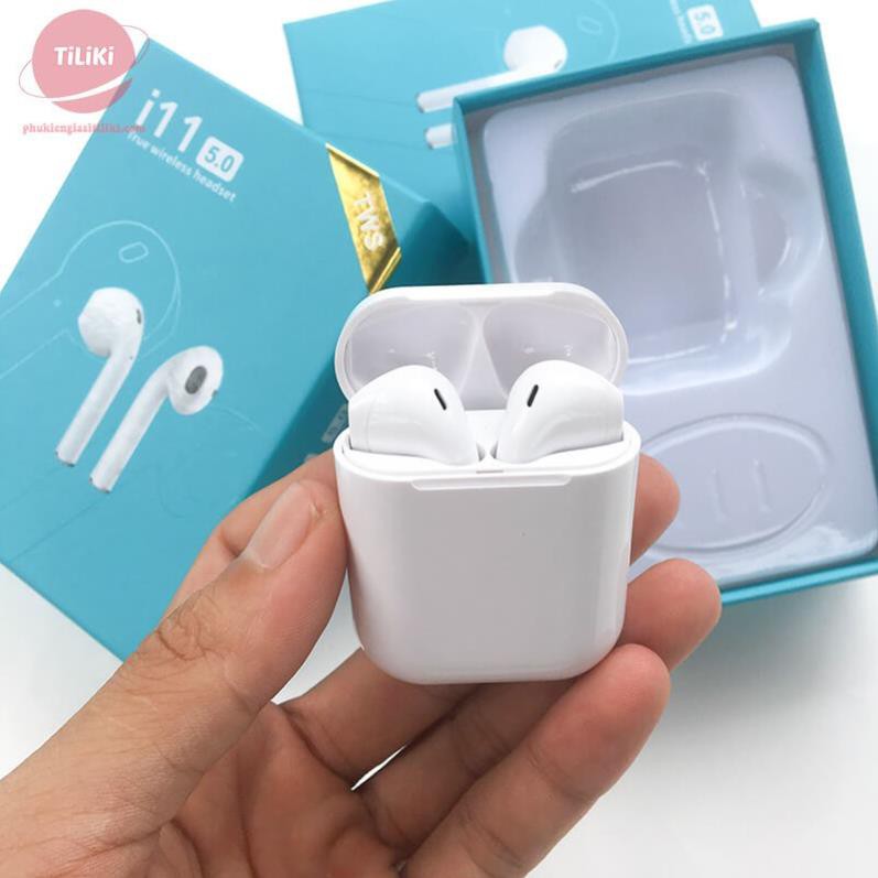 [HÀNG SIÊU XỊN] Tai Nghe iphone, tai nghe Bluetooth i11s sử dụng trên nhiều dòng máy. Bảo hàng 12 tháng 1 đổi 1