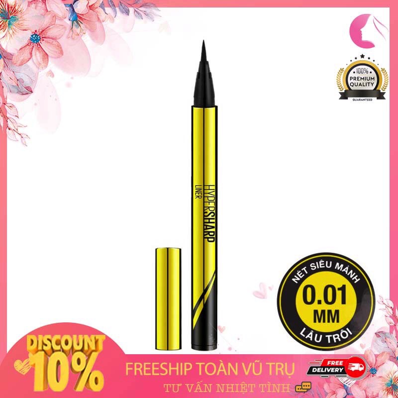 BÚT KẺ MẮT NƯỚC SẮC MẢNH MAYBELLINE MÀU ĐEN 0.5G HYPER SHARP LINER