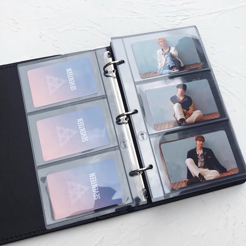 Binder SE kích thước A6 3 còng kèm 20 sheet 3 ô có sẵn