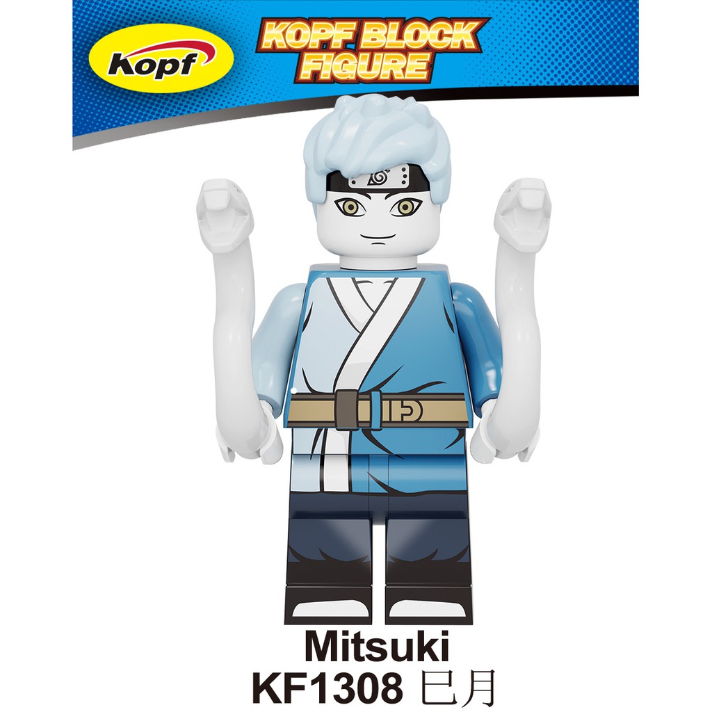 Minifigures Các Mẫu Nhân Trong Phim Hoạt Hình Naruto Phần 2 Mẫu Mới Ra Siêu Đẹp KF6112