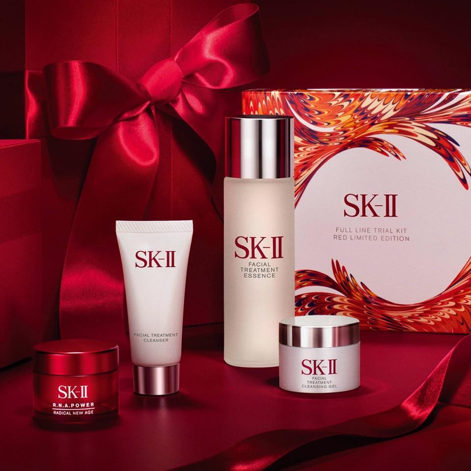 Set dưỡng trắng da SK-II mini 4 món đến từ thương hiệu SK-II cao cấp