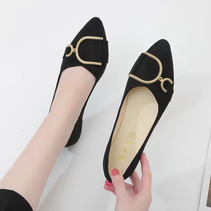 Free Ship Giày búp bê đế bệt móc khóa cực xinh