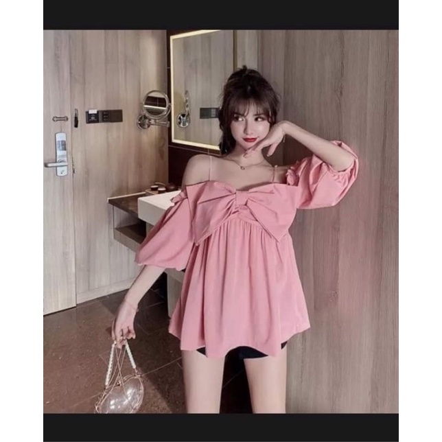 áo kiểu nơ xinh🥰❤️