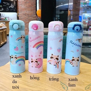 Bình giữ nhiệt sóc dễ thương 500ml