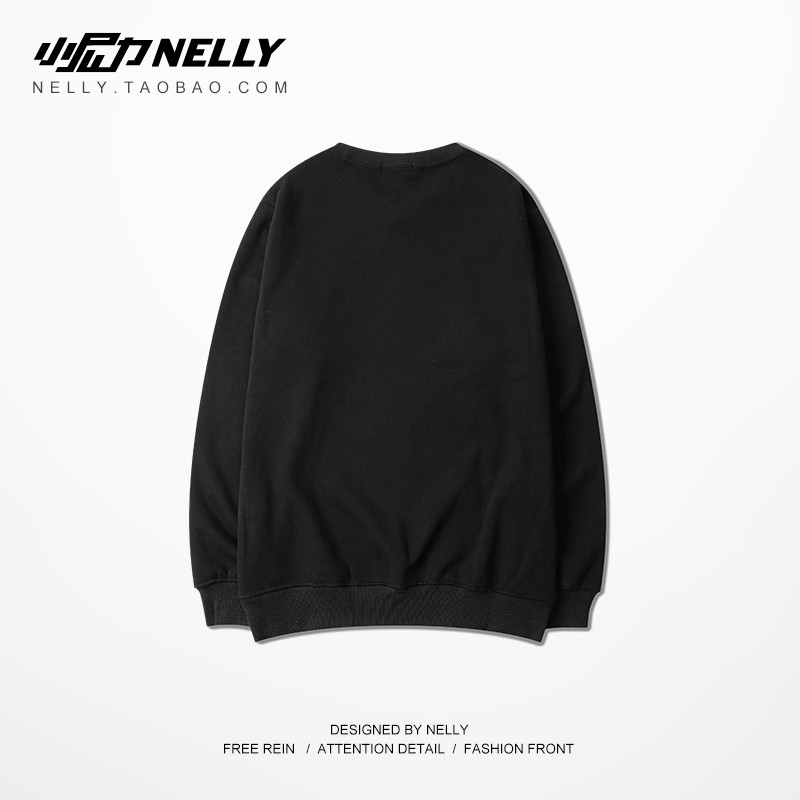 Áo sweater form rộng Nelly unisex chất nỉ cao cấp có size | BigBuy360 - bigbuy360.vn