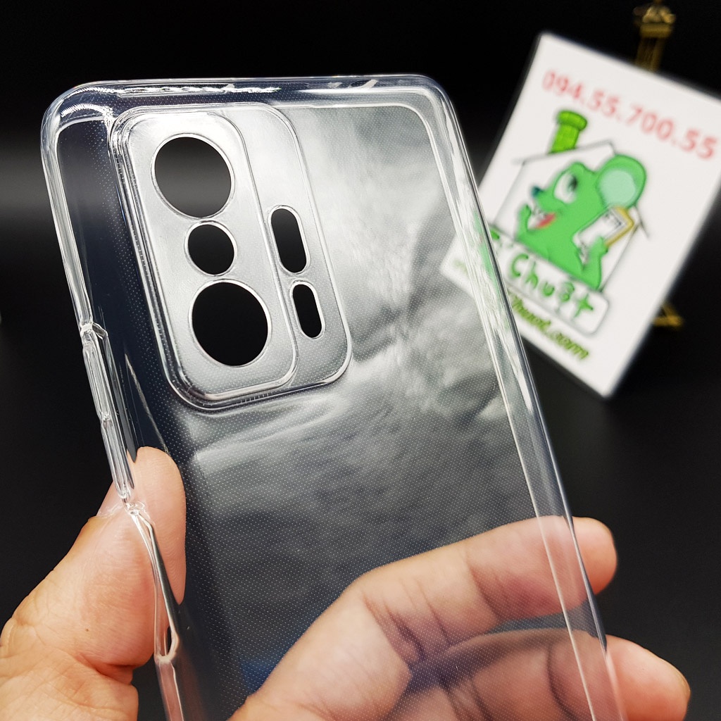[Chính Hãng GOR][Ảnh Thật] Ốp lưng Xiaomi Mi 11T/ 11T PRO Silicon Dẻo Trong Suốt