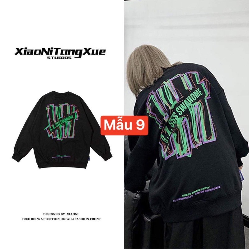 ÁO PHÔNG DÀI TAY NHIỀU MẪU CHẤT DA CÁ