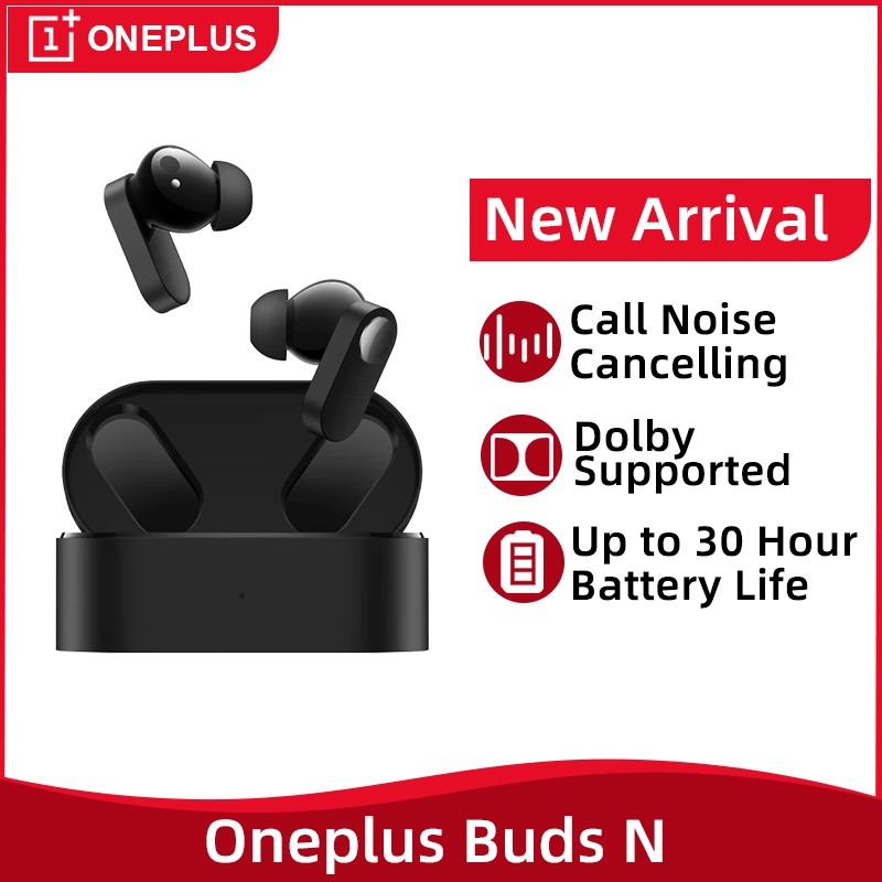 Tai Nghe Không Dây Oneplus Buds N Nord TWS Bluetooth 5.2 Dual AI Chống Tiếng Ồn IP55 Dành Cho Điện Thoại / Máy Tính Bảng