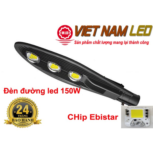 Đèn đường led 150W 3 mắt led, đèn led đường phố 0936395395