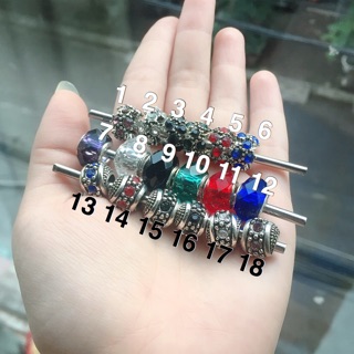 [6 màu] Hạt glass làm vòng handmade
