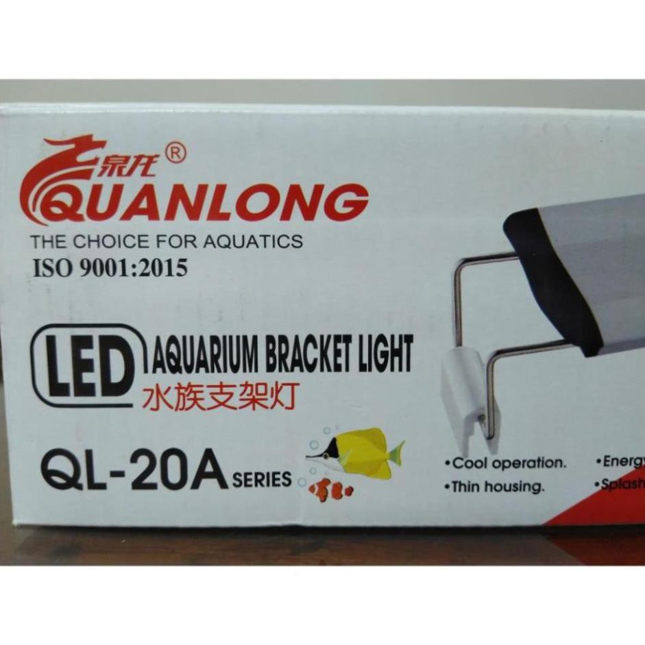 [Mã PET2405 giảm 10% đơn 250K] Đèn led hồ cá mini QUANLONG chống nước (tiêu chuẩn Châu Âu)