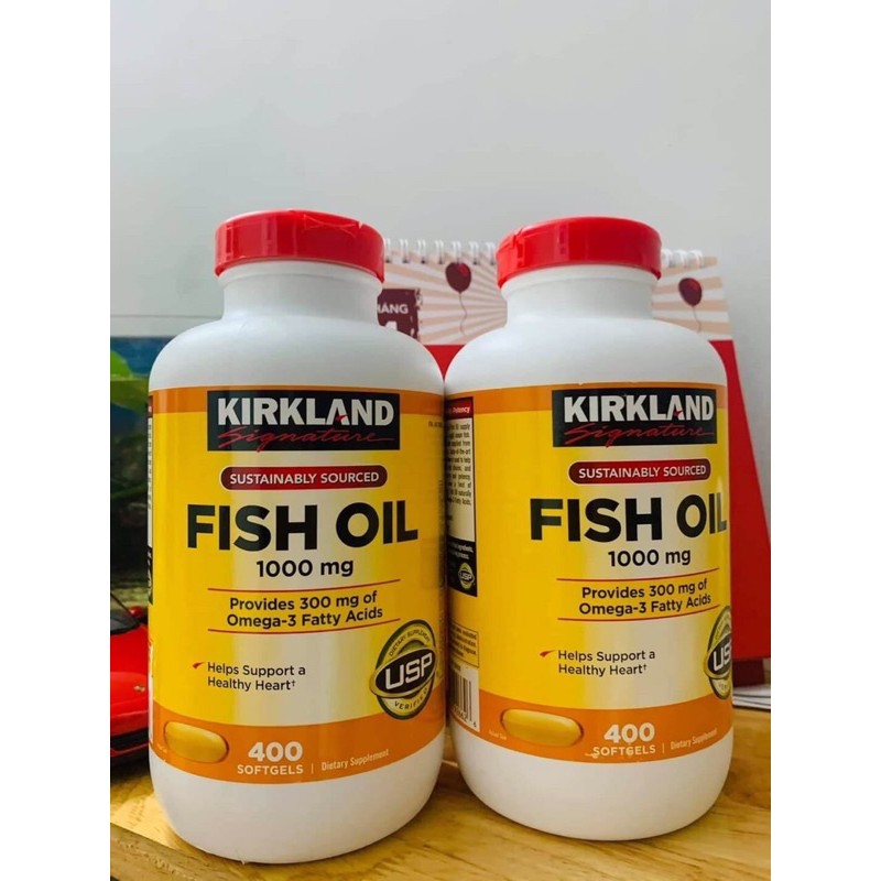 Viên uống dầu cá Kirkland Signature Fish Oil