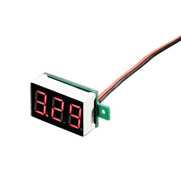 🔎Vôn kế điện tử 0,36 inch đo điện áp dc 4.5-30v có biến trở tinh chỉnh sai số nhỏ