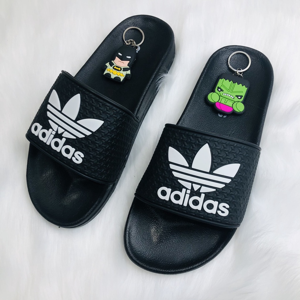 ⚡TOP BÁN CHẠY⚡ Dép nam nữ quai ngang quai da chữ có 2 màu lựa chọn