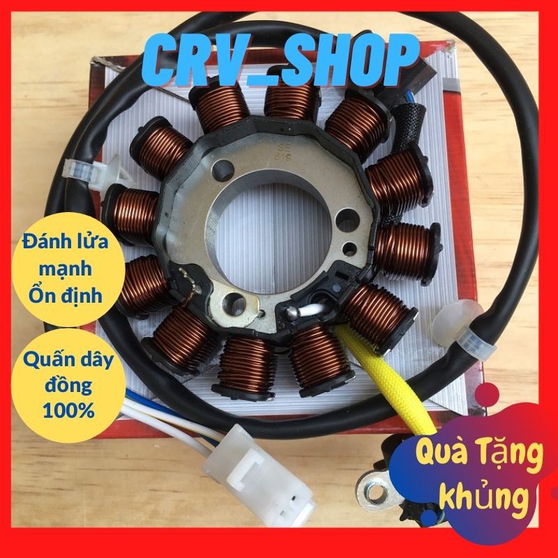 Mâm Lửa Cao Cấp ❤️𝑭𝑹𝑬𝑬𝑺𝑯𝑰𝑷❤️ Mâm Lửa Air Blade 2010 Cuộn Điện Đánh Lửa Mạnh Ổn Định Lâu Dài Bảo Hành 6 Tháng