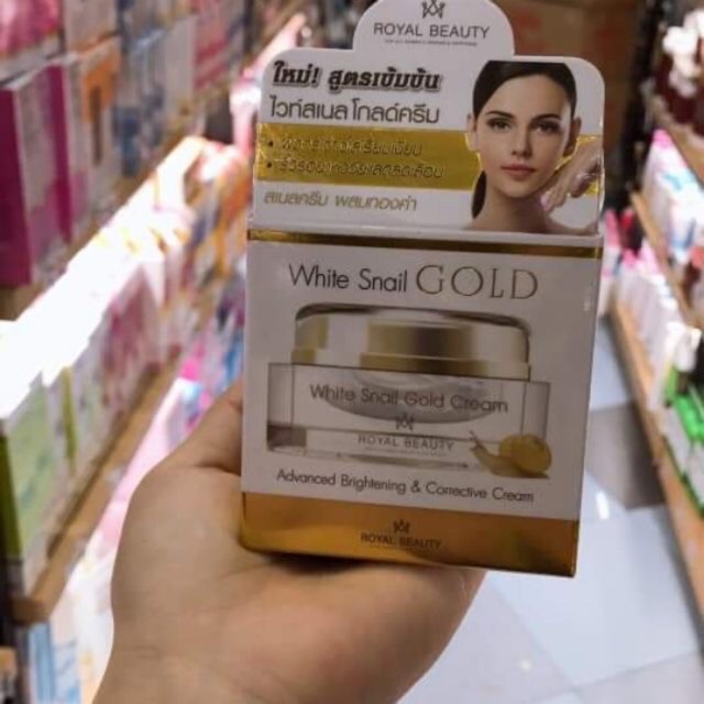 Kem Ốc Sên White Snail Gold nâng  cơ mặt Thái Lan.