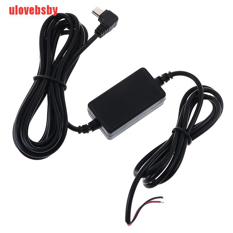 [ulovebsby]Car dash camera cam hard wire kit mini USB for car camcorder DVR 12V/24V to 5V