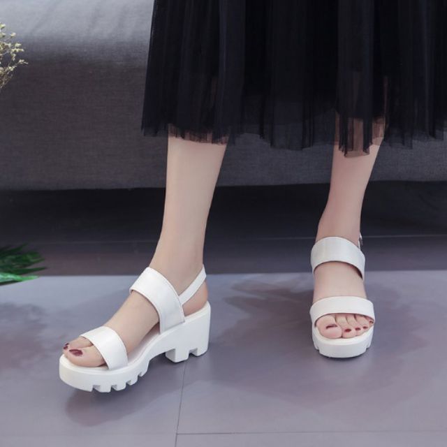 Sandal nhựa Pu đế thô Thái Lan