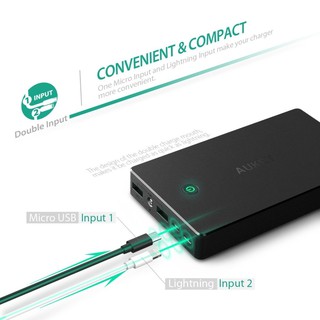PIN SẠC DỰ PHÒNG HỖ TRỢ SẠC NHANH AUKEY PB-N36 20.000MAH