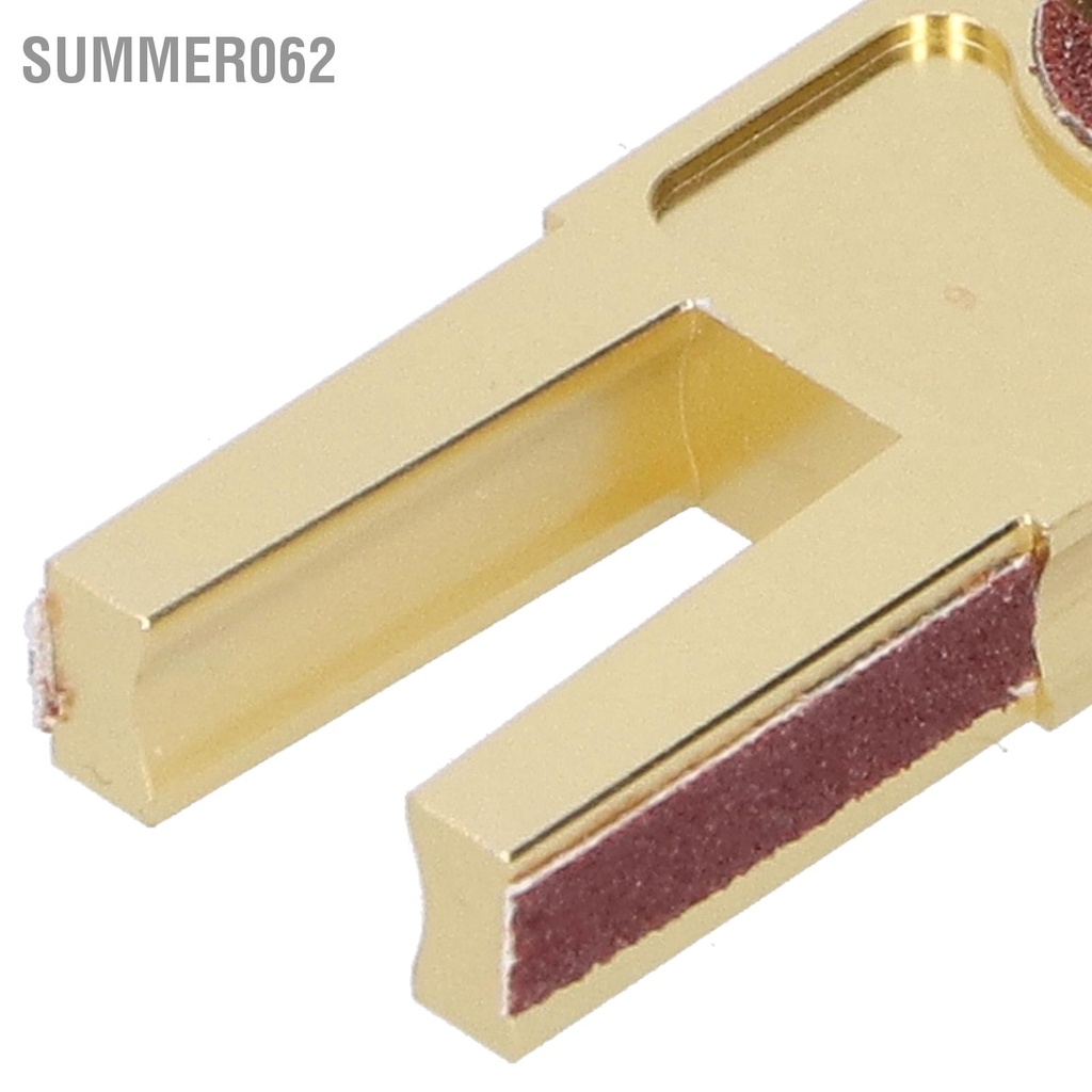 [Hàng Sẵn] Gold U ‑ Shape Cue Tip Trimmer Shaper Pool Table Stick Dụng cụ sửa chữa Phụ kiện bida 【Summer062】