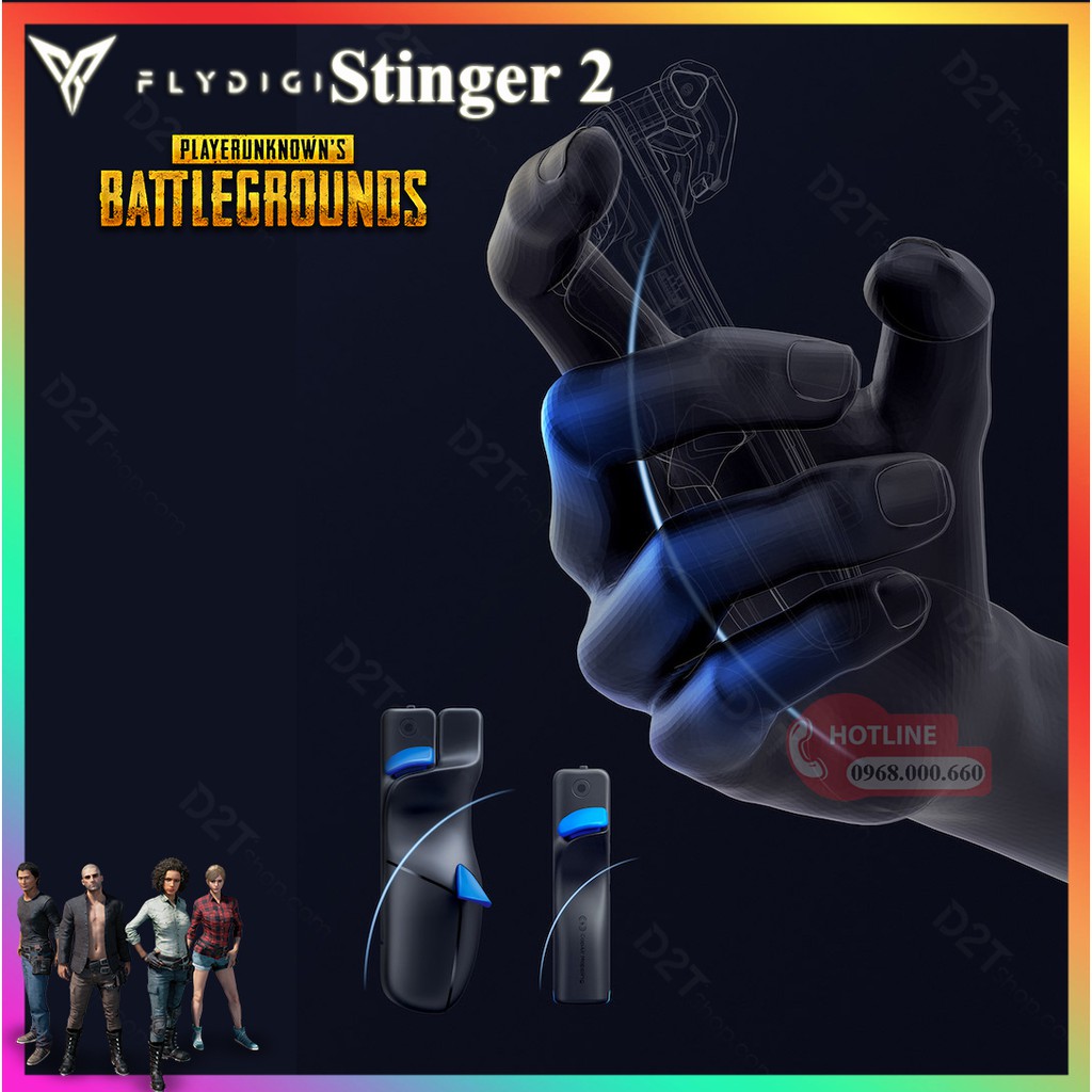 Stinger Shadow | Tay cầm chơi game PUBG thế hệ mới, bấm nhanh hơn, bảo hành 1 đổi 1