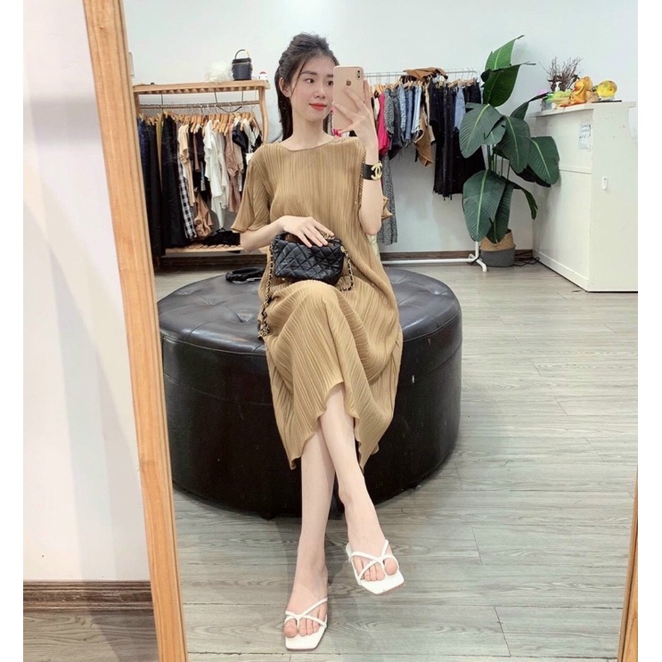 Đầm xếp ly cao cấp, giá sỉ, hàng form chuẩn, sành điệu cho nữ, thời trang giá tốt