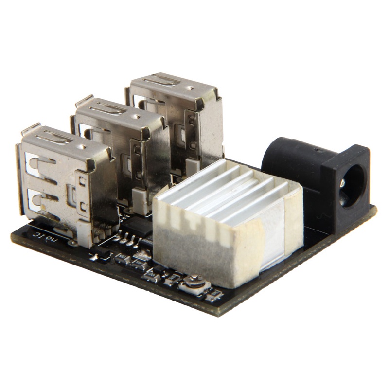 Mô Đun Tăng Áp 9V / 12V Sang 5V8A USB 3 Cổng Sạc USB Chuyên Dụng