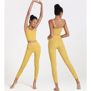 BỘ ĐỒ TẬP GYM YOGA SPORT NỮ áo croptop có mút ngực hàng cao cấp PT189 (PT Sport)