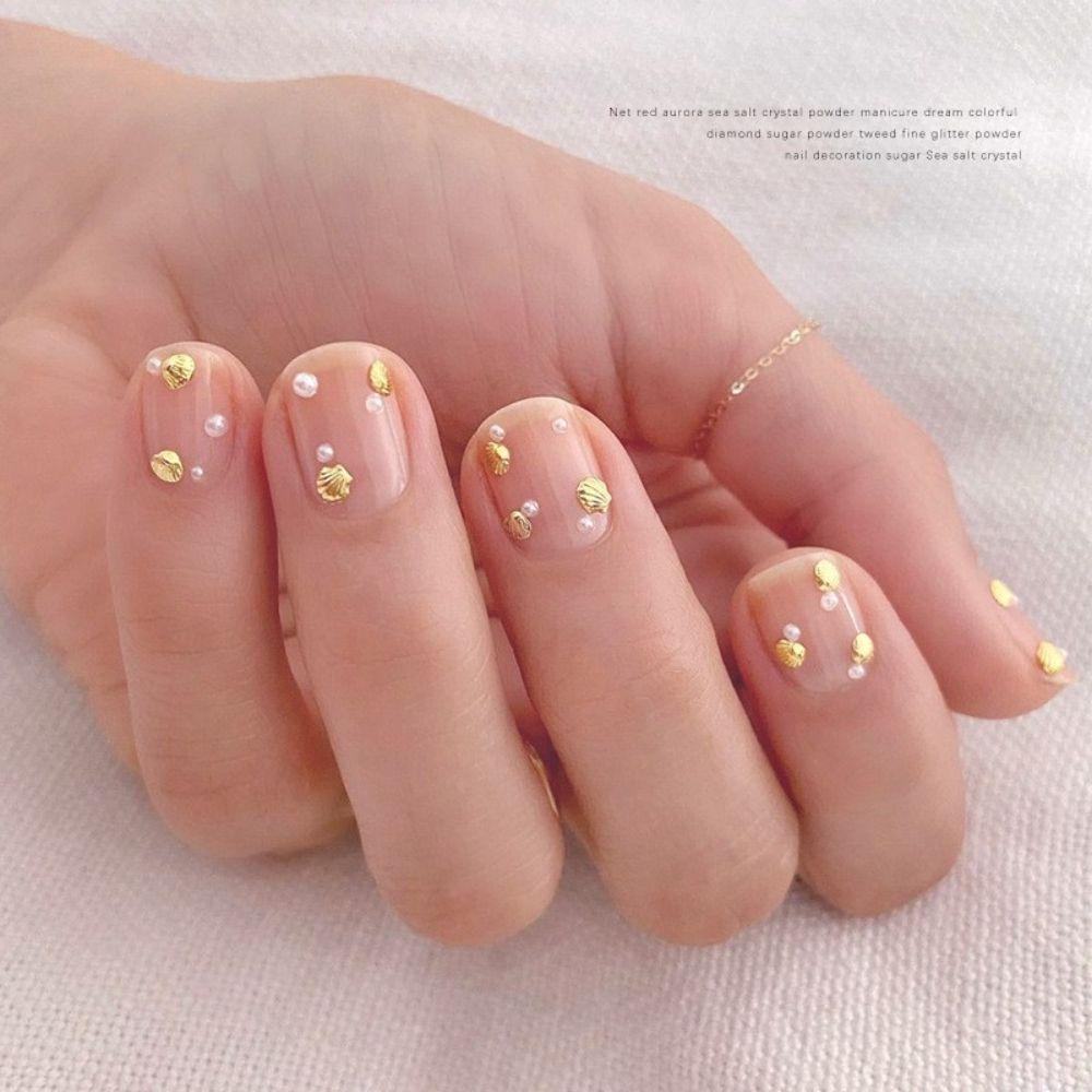 Hạt Ngọc Trai 1.5-4mm Trang Trí Móng Tay Nghệ Thuật DIY