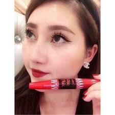 Chuốt mi Mascara supper model 5X long deep black - giúp mi siều dài, cong ,bền màu, chống nước [Hàng chuẩn Thái]