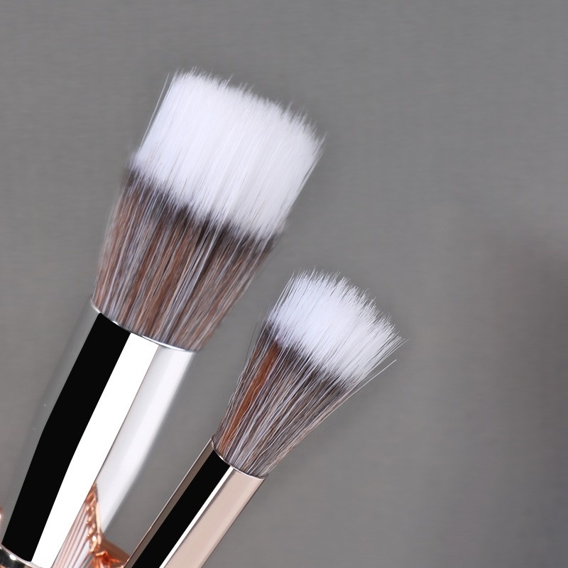 Cọ Trang Điểm Hai Lớp Tự Nhiên Dùng Tạo Khối/Má Hồng/Bắt Sáng/Tạo Khối