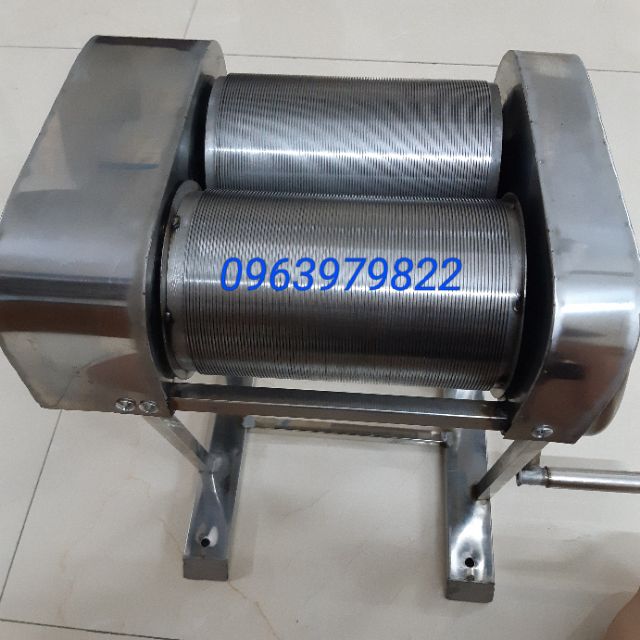 MÁY THÁI BÌ INOX CỠ ĐẠI QUAY TAY