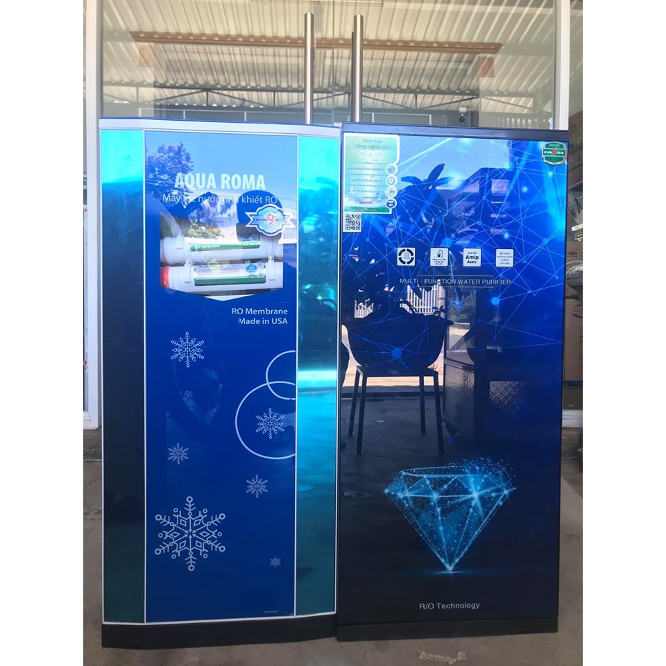 MÁY LỌC NƯỚC TINH KHIẾT RO 9 LÕI AQUA ROMA