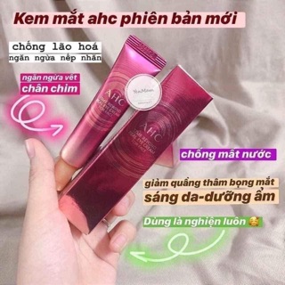 Kem mắt AHC - Cải thiện thâm mắt bọng mắt chống nhăn vùng mắt
