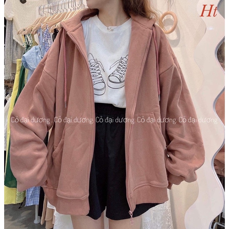 Áo khoác nỉ cotton trơn H2A867 | BigBuy360 - bigbuy360.vn