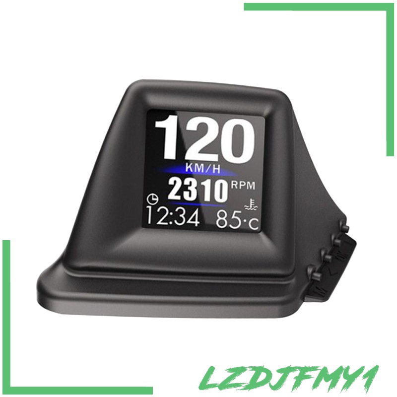 [giá giới hạn] Car Head Up Display GPS OBD2 Driving Computer LCD Screen Temperature Gauge