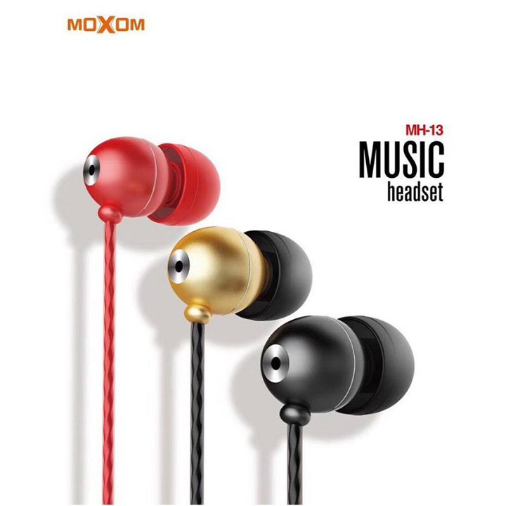 Tai nghe Super Bass chuẩn hàng MOXOM dòng MH-13 thế hệ 2019
