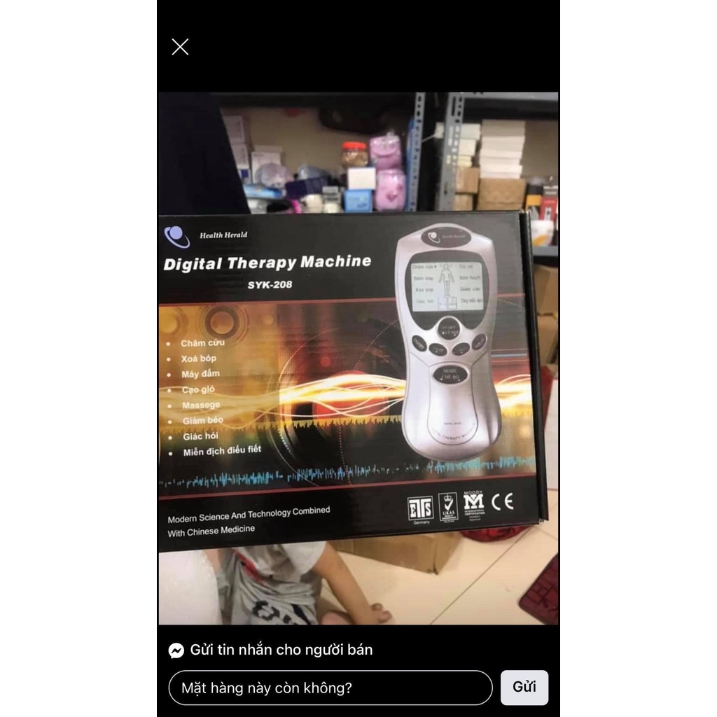 Máy Massage Trị Liệu Cao Cấp Digital Therapy Machine SYK-208