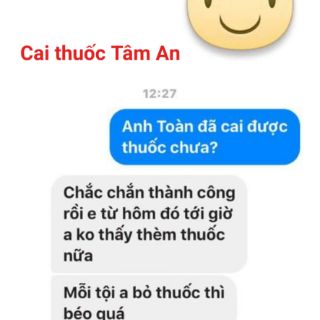 Cai thuốc lá 3-7 ngày