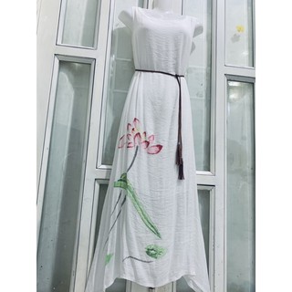 Đầm maxi dáng suông không tay [2 mẫu ]