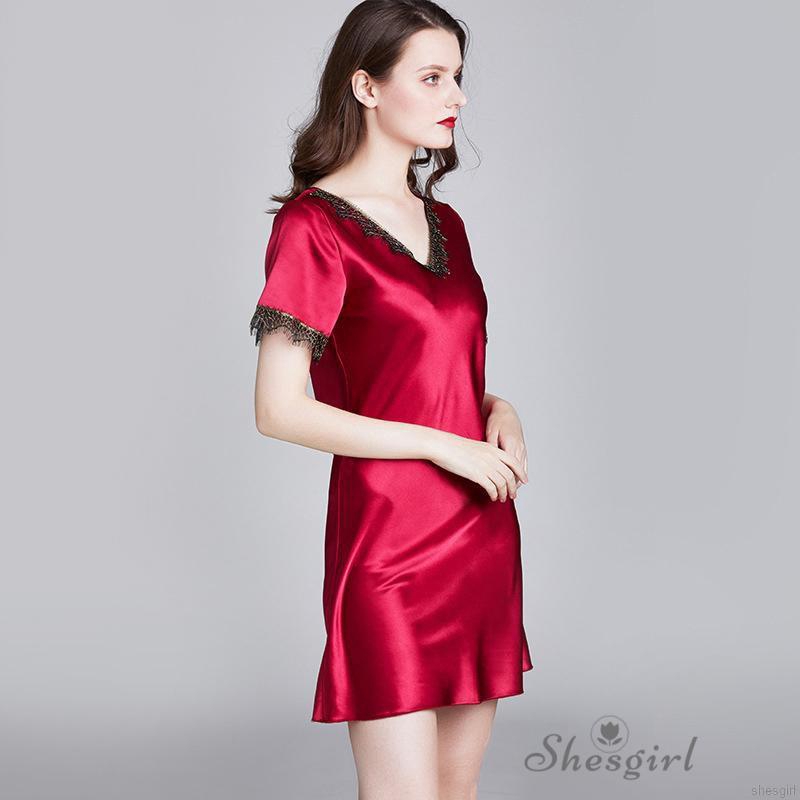 Set Đồ Ngủ Pajamas Áo Dây Sát Nách Cổ Chữ V+Quần Dài Cho Nữ #5