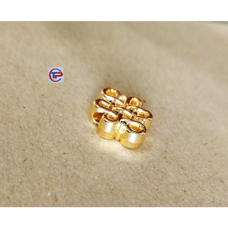 Charm đồng tâm vàng 10 12li biểu tượng của cát tường có phúc lộc làm vòng đẹp siêu bền màu không đen không bay màu