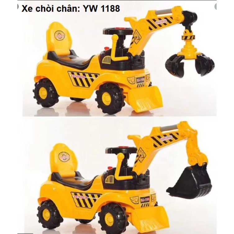 Xe Chòi Chân Cho Bé,XE CẦN CẨU CHÒI CHÂN CHO BÉ WJ-118.Chất Lượng Nhựa Cao Cấp,Trai Trọng 35Kg. Siêu Chắc Chắn,