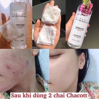 [SALE SỐC] Nước tẩy trang Chacott Nhật Bản giúp làm sạch da, mịn da và an toàn cho cả da nhạy cảm