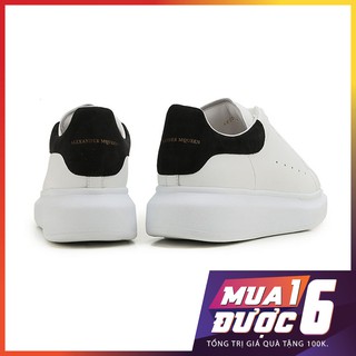 Giày Thể Thao Nam Nữ Trắng Giày Sneaker Khâu Đế Dây Lụa