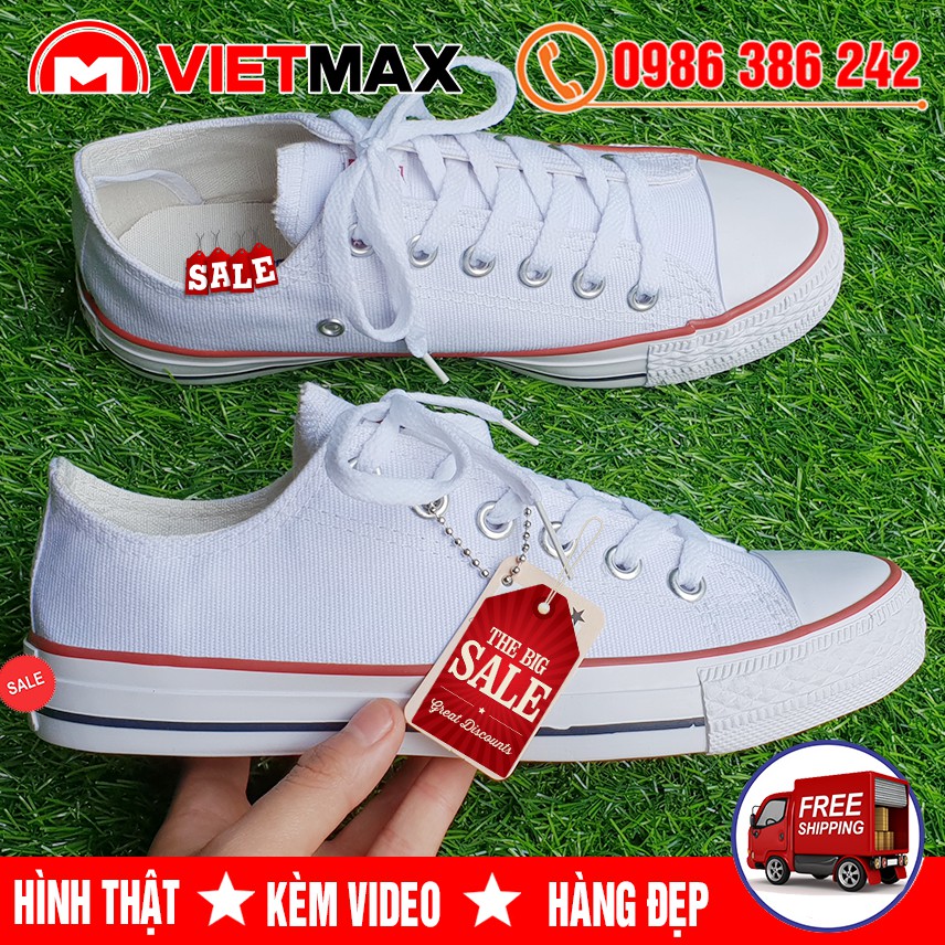 🔥 [HOT] Giày Thể Thao Sneaker Classic Trắng Hàng Sale | BigBuy360 - bigbuy360.vn
