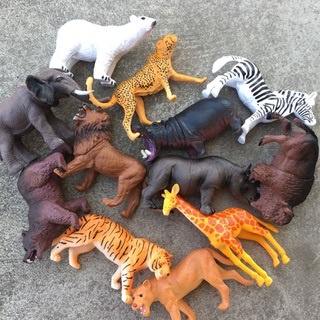 ĐỒ CHƠI MÔ HÌNH ĐỘNG VẬT ĐÁNG YÊU THÍCH THÚ CHO BÉ