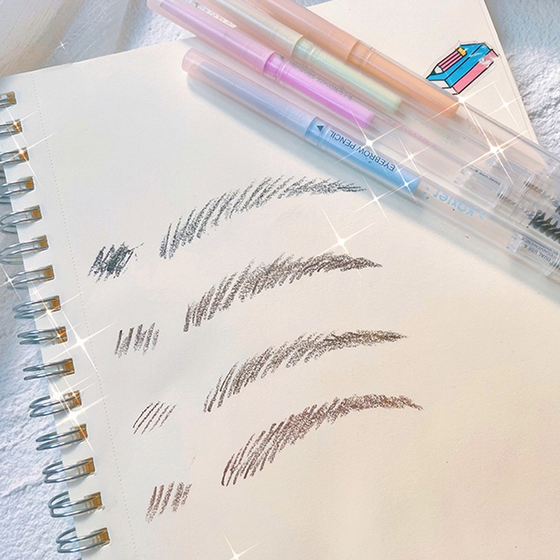 Chì kẻ mày SUAKE 4 màu lâu trôi đầu kép 0.1g