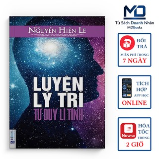 [Mã LT50 giảm 50k đơn 250k] Sách Kỹ Năng - Luyện Lý Trí - Tư Duy Lí Tính - Đọc Kèm Apps - Bizbooks - 8935246919484
