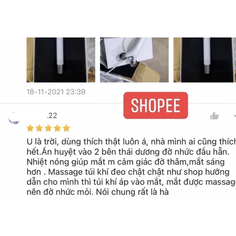 Máy massage thư giản mắt Pure Venus - nội địa Nhật
